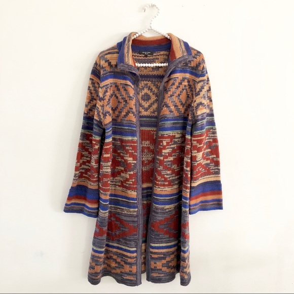 Spense Sweaters - Spense Knits Southwestern Cardigan Sweater